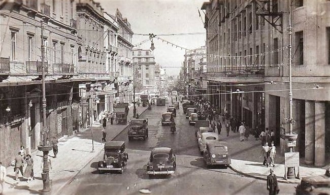 Οδός Σταδίου, 1946.