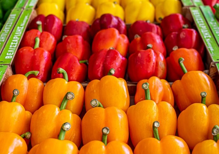 Χρωματιστές πιπεριές – Η διατροφική τους αξία