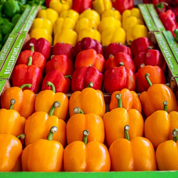 Χρωματιστές πιπεριές – Η διατροφική τους αξία