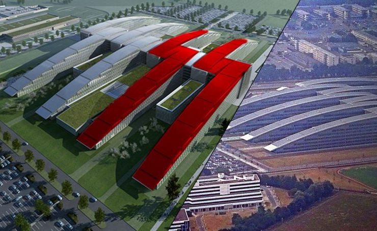 Κάτι θυμίζει η σχεδίαση των νέου αρχηγείου του ΝΑΤΟ στις Βρυξέλλες