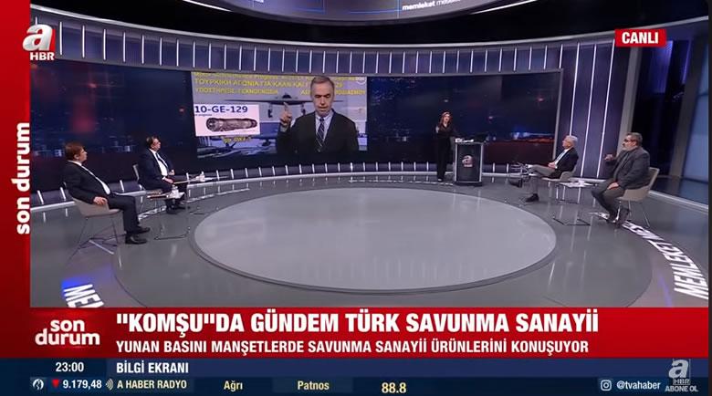 Η τουρκική τηλεόραση συζητά χτύπημα στην Ελλάδα
