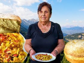 Γεύσεις και Αναμνήσεις από τα Παλιά | Μαγειρεύοντας καγιανά με την Κυρία Φωτεινή στα Κανάλια Ηπείρου